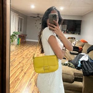 Yellow, wild fable bag.